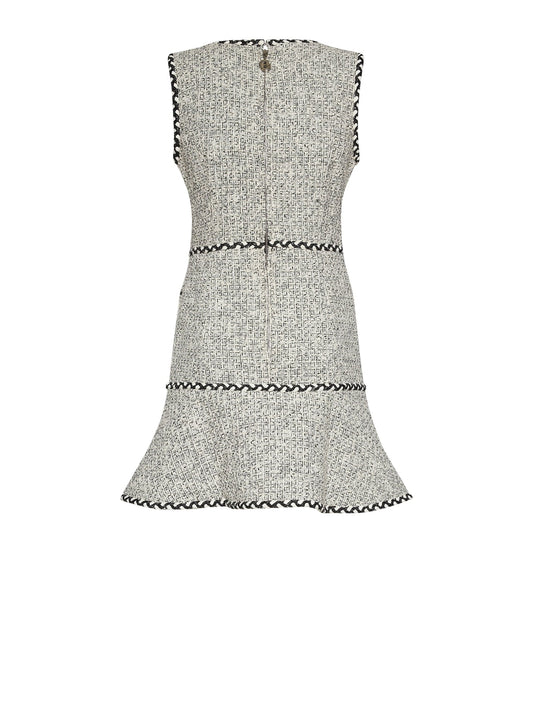 Silvian Heach Short Dress Wadi Chalk / Black (GPP26256VE) Women