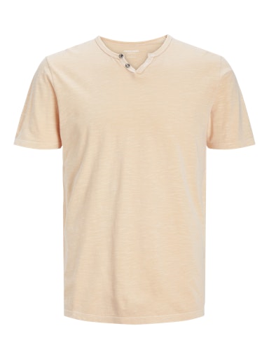 Jack & Jones Essentials JJESPLIT NECK TEE SS NOOS (12164972) Men