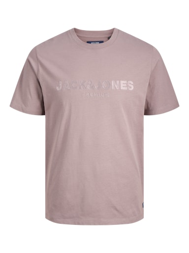 Jack & Jones Premium JPRBLULOYAL TEE SS CREW NECK PRAU25 Twilight Mauve (12285611-TwilightMauve) Men