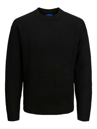 Jack & Jones Originals JOROLLIE KNIT CREW NECK SN Black (12215468-Black) Men