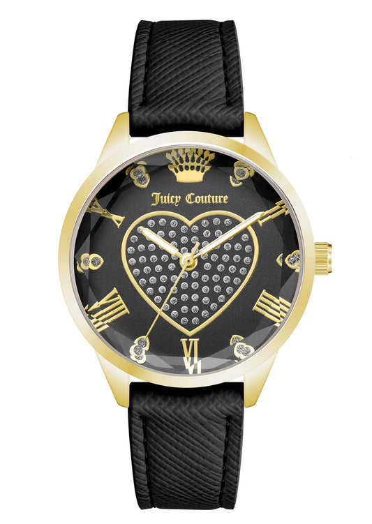 Juicy Couture Quartz Watch Gold (JC1300GPBK) Women