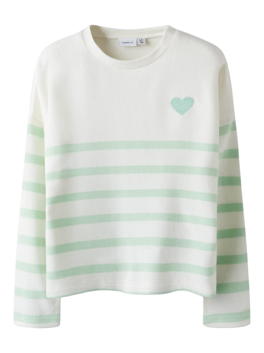 Line Long Sleeve Knit Gossamer Green (13245161) Kids