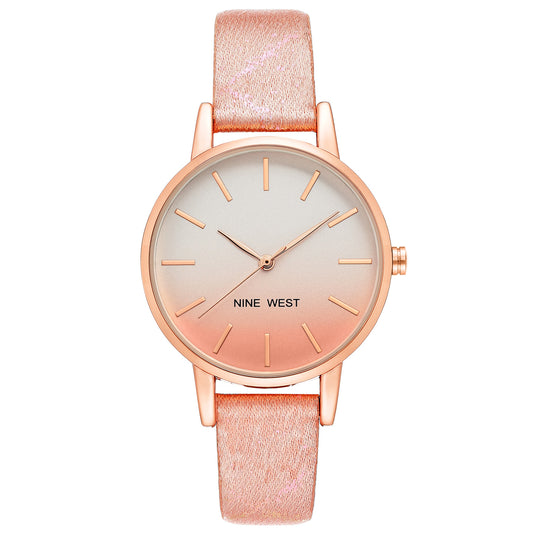 Nine West Quartz Watch Pink (NW-2512RGPK) Women