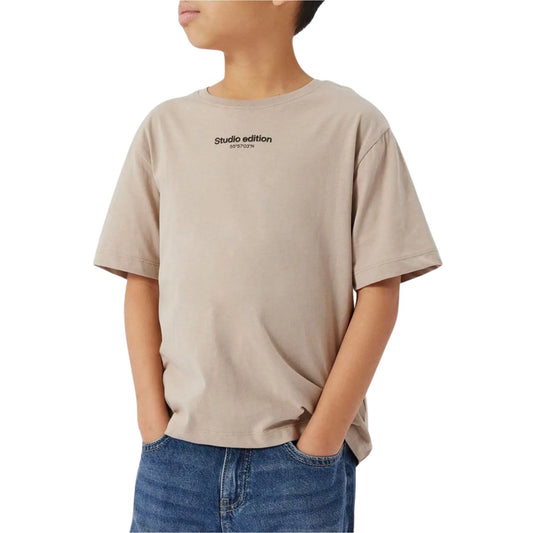 Name It Brody Regular SS Shirt (13236526-PURECASHMR) Kids