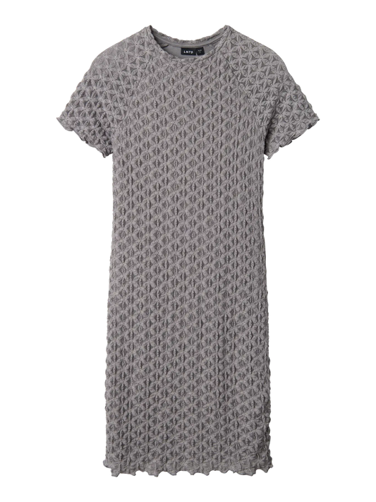 Ralma Short Sleeve Short Lace Dress Sharkskin (13241348) Kids