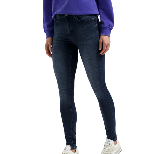 Only Blush Mid Skinny Jeans (15318738-BLUEBLACKD) Women