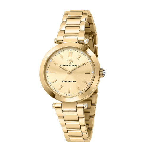 Chiara Ferragni Quartz Watch Gold (R1953103504) Women