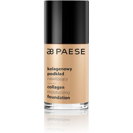 Paese Cosmetics 302n Beige Collagen Moisturizing Foundation Medium Coverage 30ml