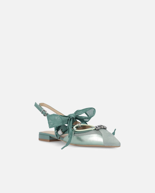 GIANIRA 30 - SLING BACK NAPPA SAGE Women