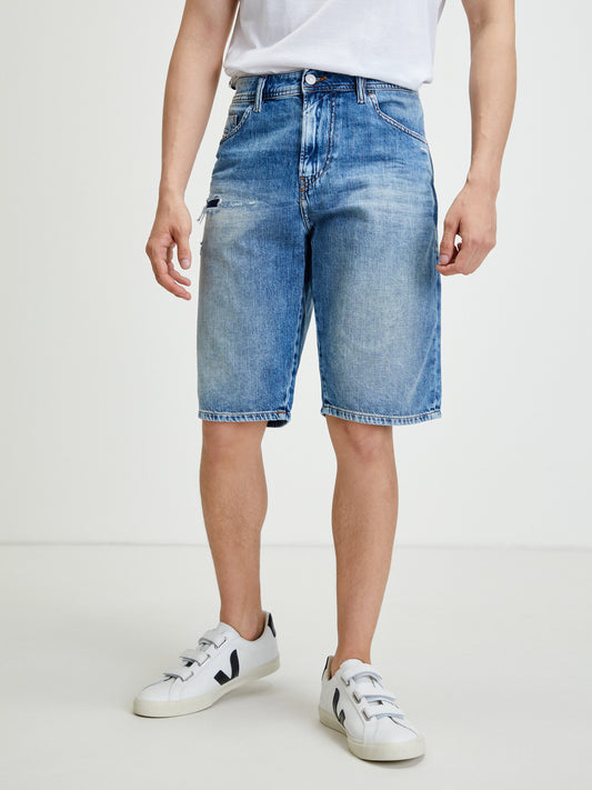 Diesel Ripped Denim Shorts Blue (SD3U069LP01-3320038) Men