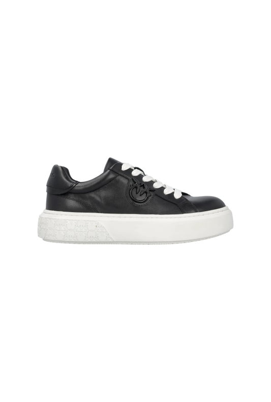YOKO 12 - SNEAKER CALF LEATHER BLACK Women