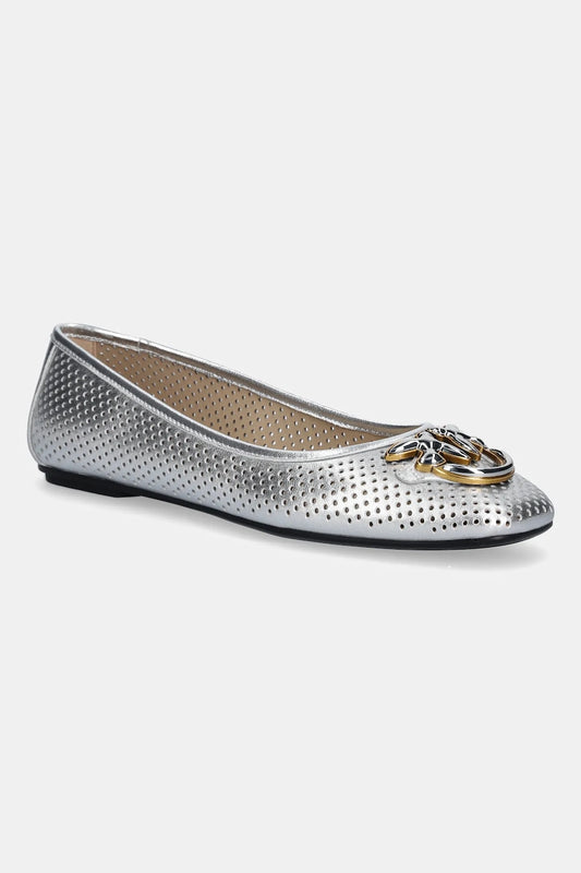 MAX 11 - BALLERINA LAMINATED NAPPA SILVER Women