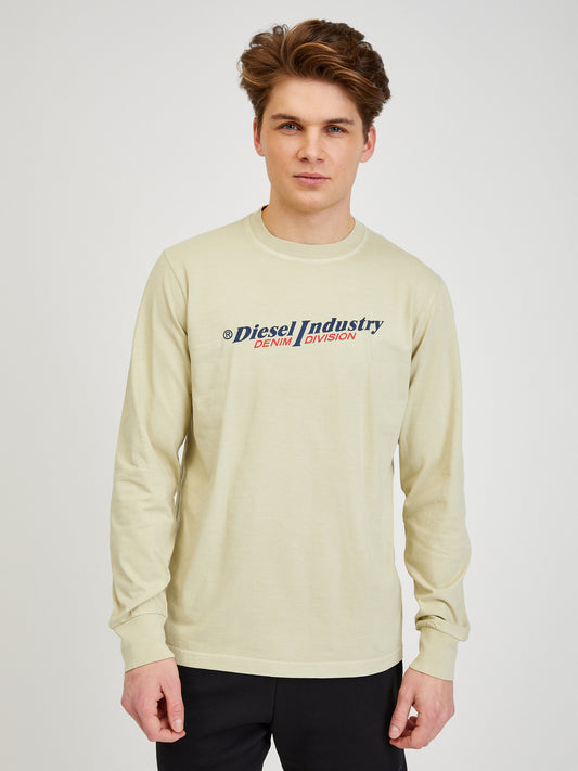 Diesel Long Sleeve Shirt Beige (SUNICE-3574990) Men