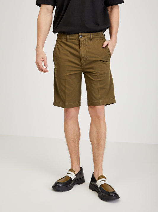 Diesel Khaki Chino Shorts Green (SUNICE-3575251) Men