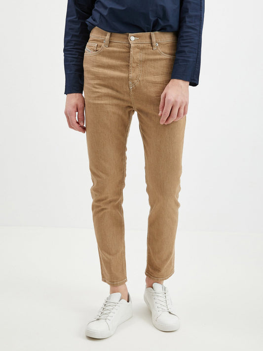 Diesel Cropped Slim Fit Jeans Brown (SUNICE-3630001) Men