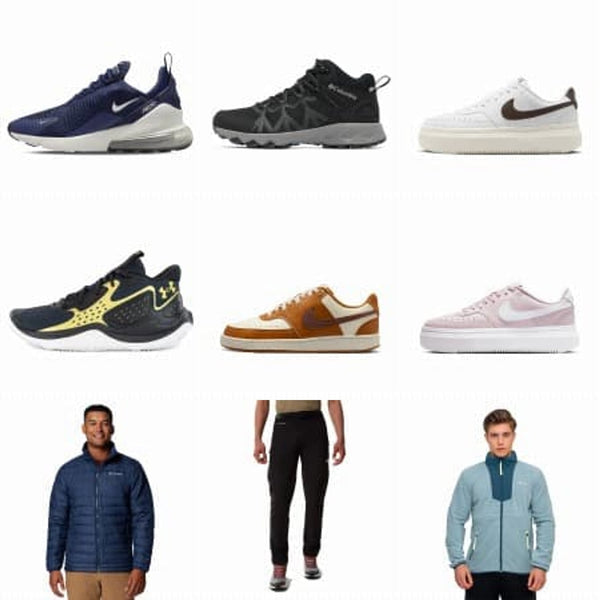 Sport Footwear & Apparel Nike, Champion, Under Armour cover
