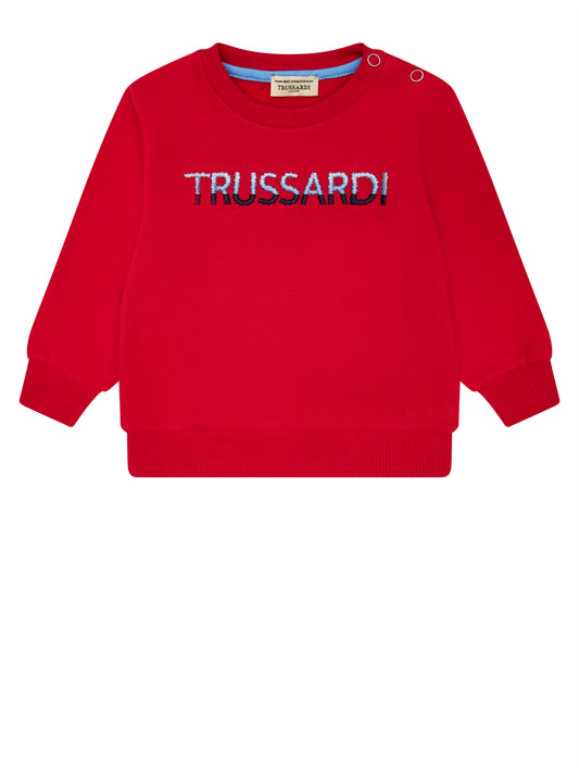 Trussardi Junior Sweatshirt Gaten Blue Estate (TIP26091FE) Kids