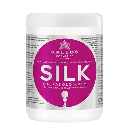 Kallos Kjmn Silk Hair Mask With Olive Oil And Silk Proteins 1000ml