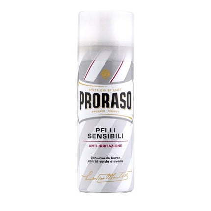 Proraso Sensitive Skin Shaving Foam For Men With Green Tea And Oat 300ml Men