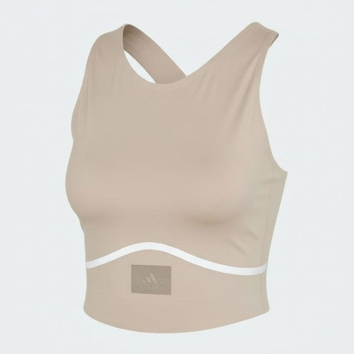 Adidas BOA Cross-Back Tank Top Beige, Women