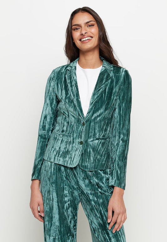 ONLY ONLALEXA VELVET BLAZER TLR Green (ZZO1T1K35-M00) Women