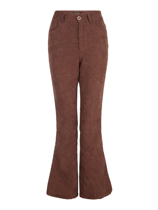 Nasty Gal Petite Petite Corduroy High Waisted Flared Pant (7800668) Women