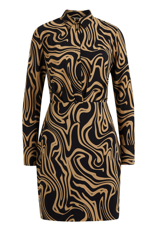WE Fashion Dress à motif femme Black (WF521C0I3-Q11) Women