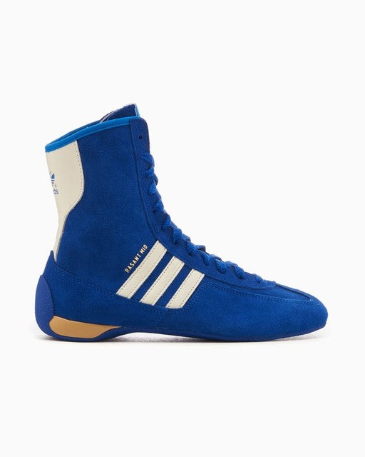 Adidas High-Top Boxing Boots Blue, Men