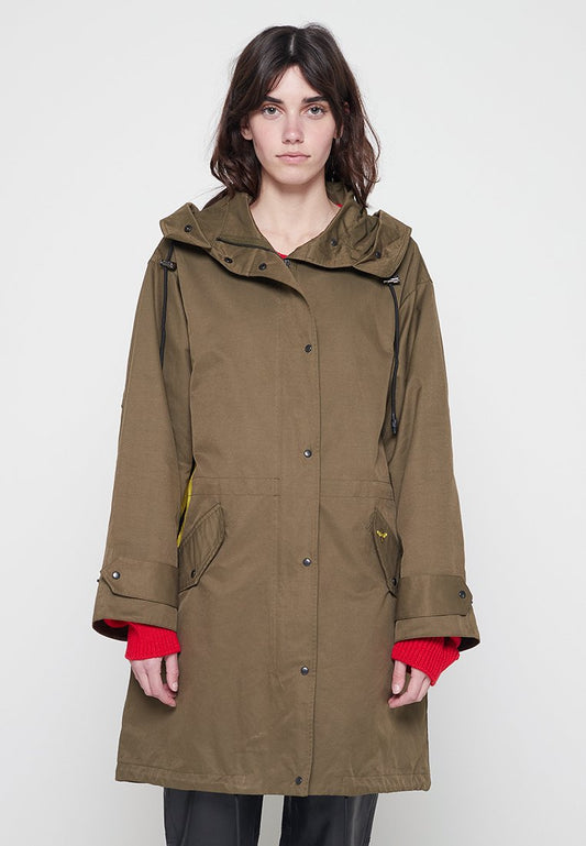 Stuff Maker X Smiley Smiley Parka (ZZO1BT037-N00) Unisex