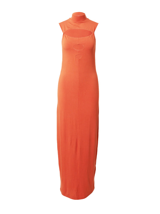 NU-IN Jersey Peep Front Long Dress (9042398) Women