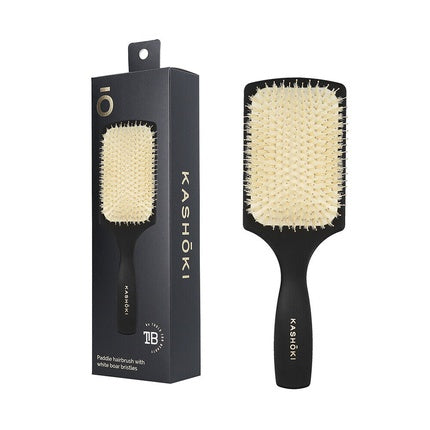 Kashoki Paddle Hair Brush with Natural Bristles