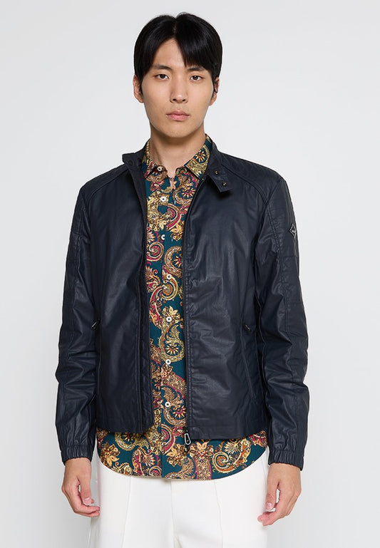 Replay WASHED COATED COTTON Dark Blue (ZZO2B59BC-K00) Men