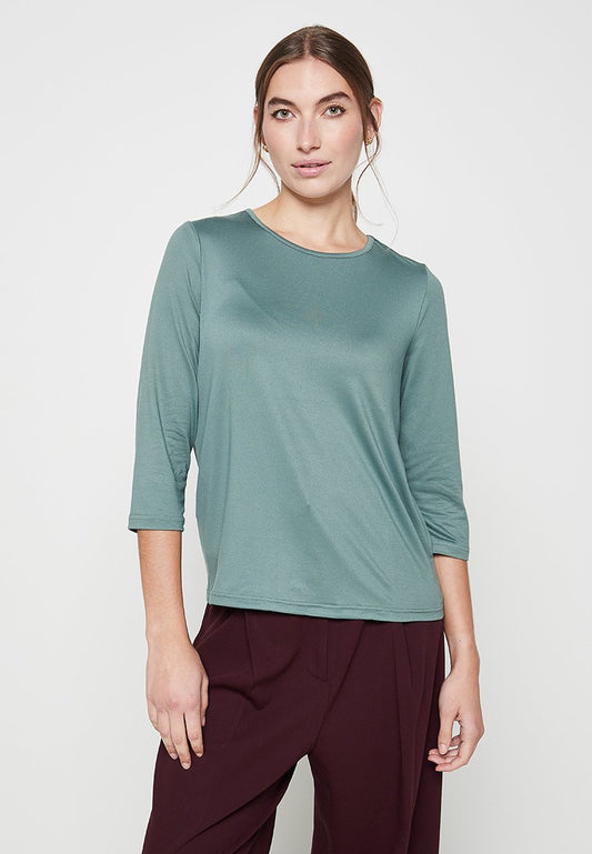 Vero Moda VMLEONORA 34 TOP JRS LT Green (ZZO1TKM03-M00) Women