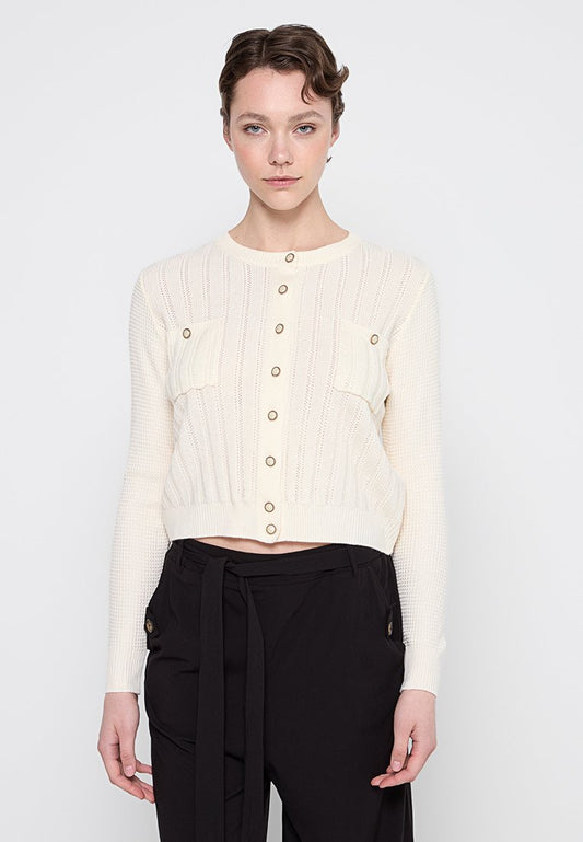 DreiMaster LUXURYKLASSIK AJOUR Off-White (ZZO324F81-A00) Women