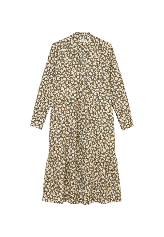 Marc O'Polo Volumen-Kleid mit gerafften Details aus Organic-Cotton-Lyocell-Mix (MA321C0ZA-B11) Women