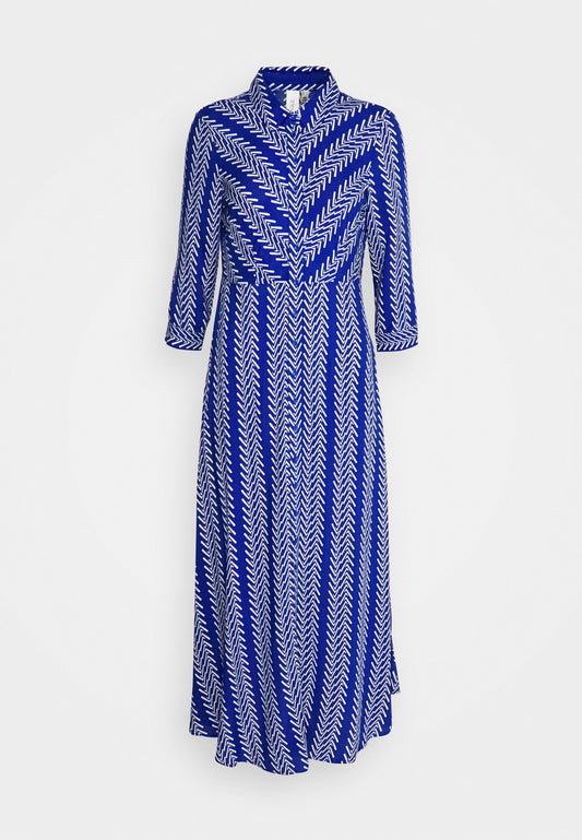 YAS Petite YASSAVANNA LONG SHIRT DRESS S. PTT Blue (YA521C036-K14) Women