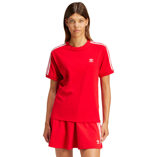 adidas T-Shirt 3 Stripe better scarlet (IR8050) Women