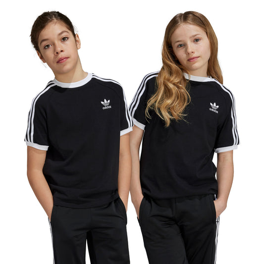 adidas T-Shirt 3 Stripes Black (IX7626) Kids