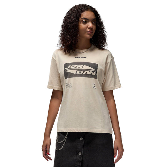 Jordan T-Shirt Girlfriend Graphic Legend Lt Brown (FV7134-203) Women