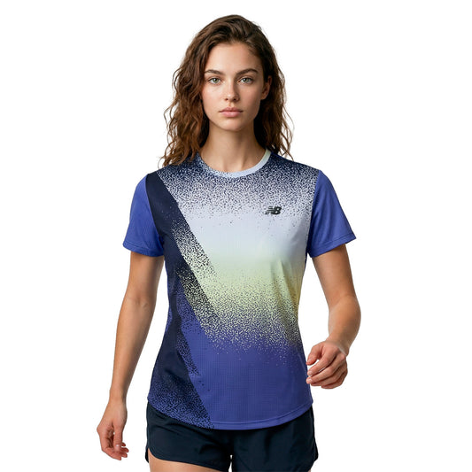 New Balance T-Shirt Race Day Ultra Light Acid Lemon (WT61Y1YI-EPU) Women