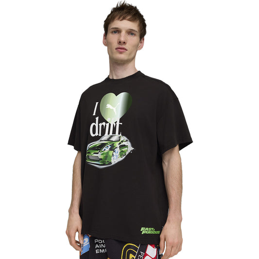 Puma T-Shirt Fast & Furious Black (637899-02) Men