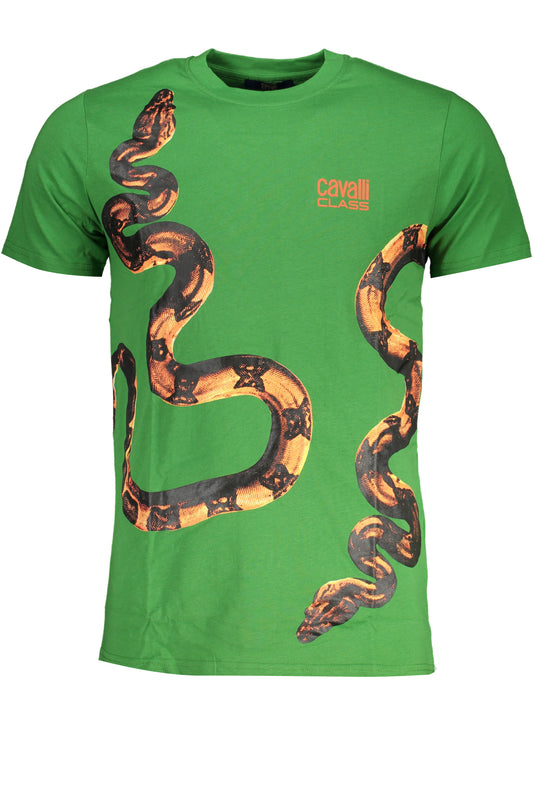 CAVALLI CLASS T-Shirt Green (QXT63CJD060_VE07334) Men