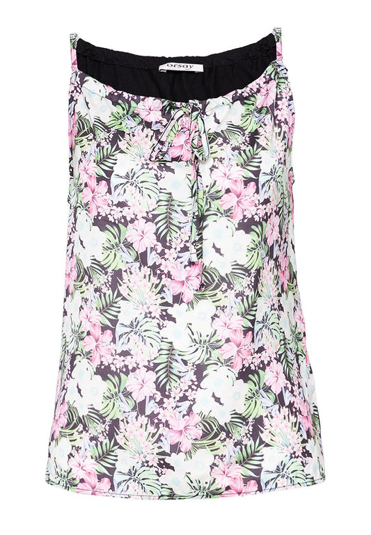 T-Shirt / Top allover print viscose Women