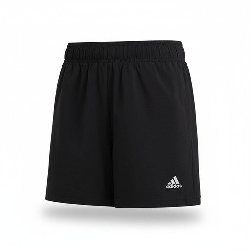 Adidas Essential Girls Black Training Shorts, Kids