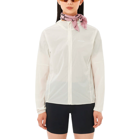 Salomon Rain Jacket Sense Aero Wind Jacket Whisper White (LC2743800) Women