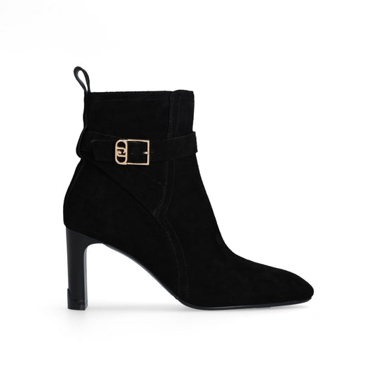 Liu Jo Laila 01 - Ankle Boot Cow Suede Bla (sf5017px) Women