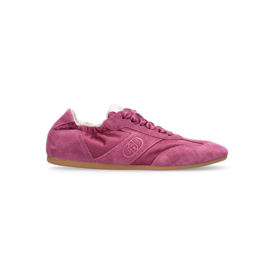 DARCEY 01 - SNEAKER COW SUEDE/NYLON