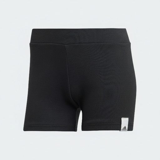 Adidas Black Ribbed Shorts Women, Women