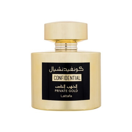 Lattafa Confidential Private Gold 100ml EDP