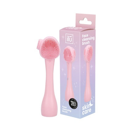Ilu Face Cleansing Brush Pink